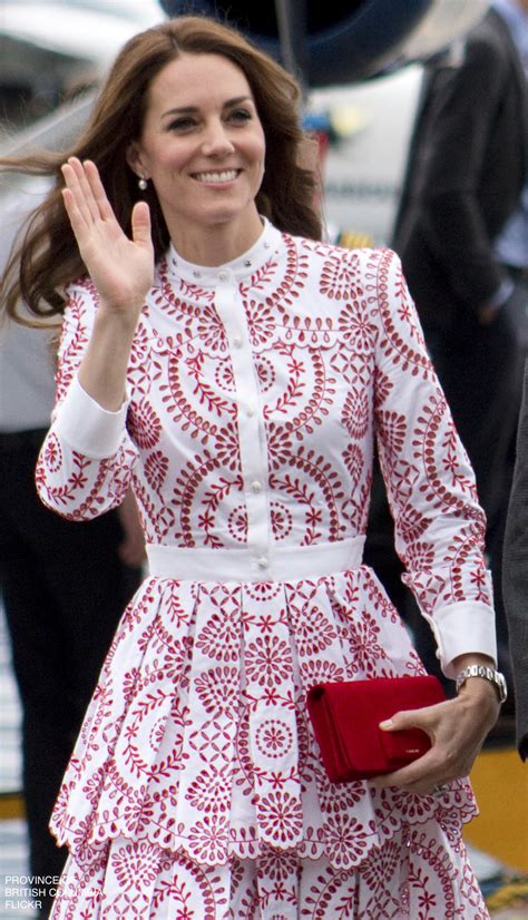 kate miu miu cardigan|Kate Middleton's festive red Miu Miu cardigan.